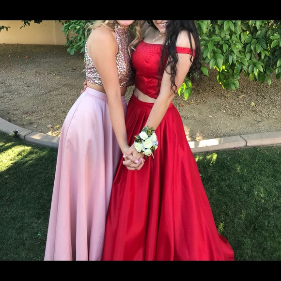Red Prom Dress - Picture 2 of 7